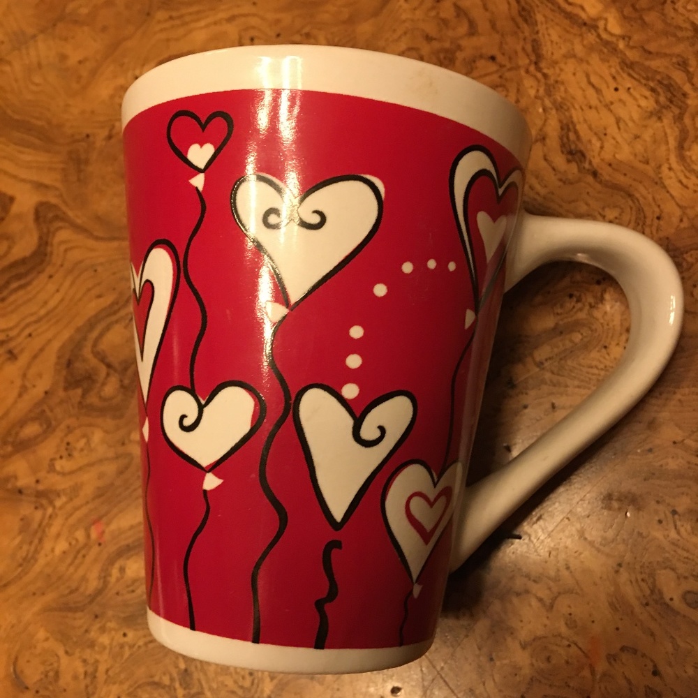 T B Toy Trading Mug /Hearts
